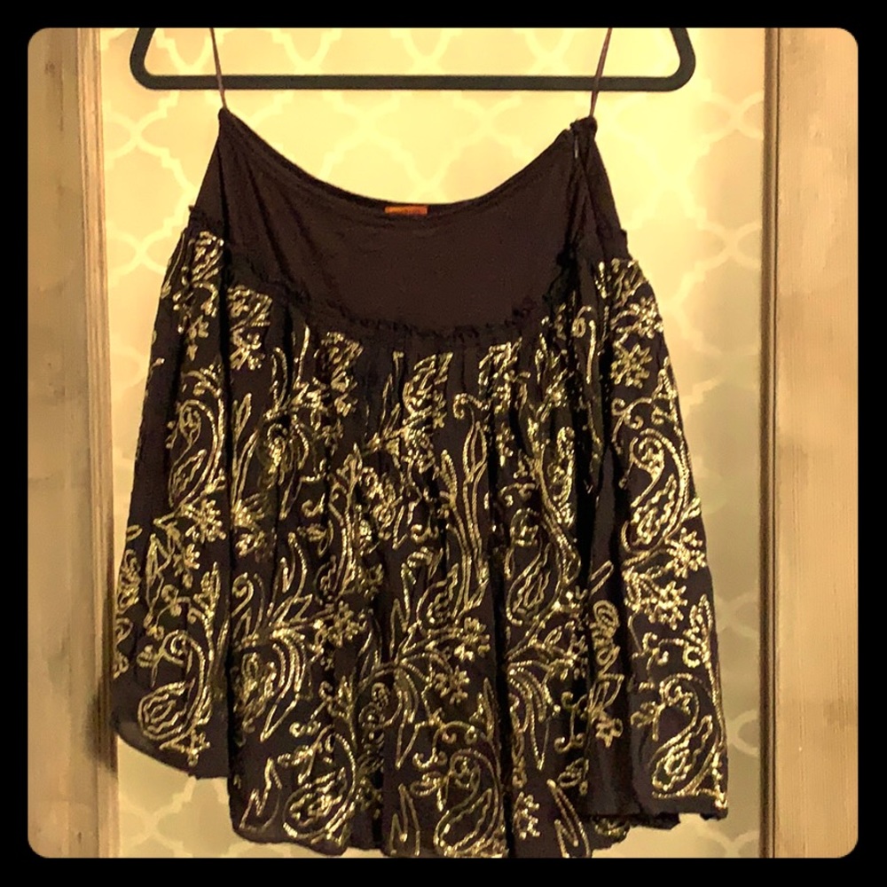 Chan Luu sequined design skirt, size M, beautiful